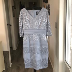 Silver gray dress